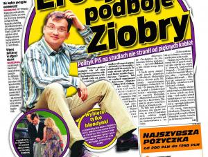 Ziobrę interesowały tylko blondynki