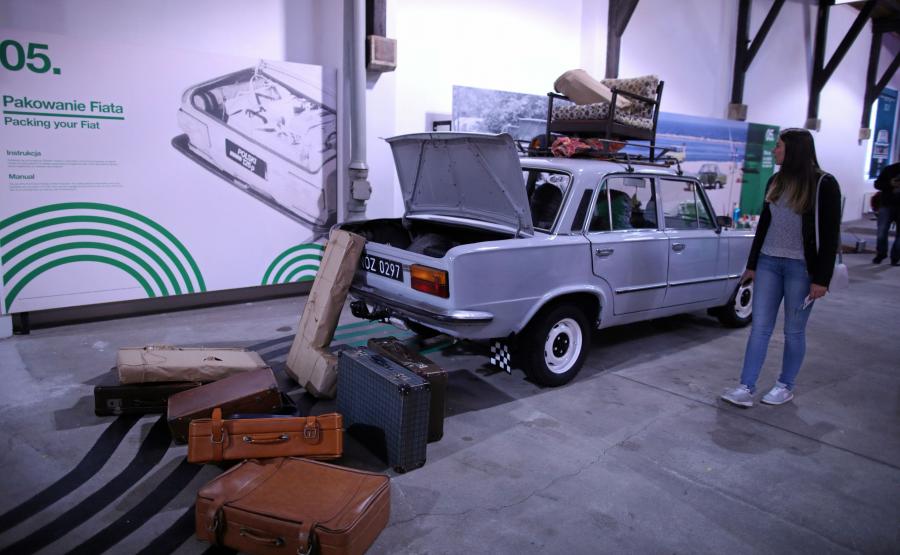 Fiat 125p - wystawa "P jak paradoks"
