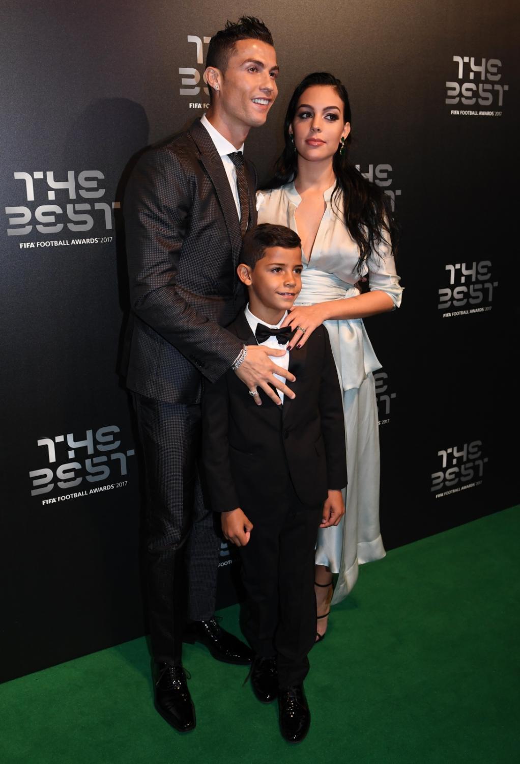 Cristiano Ronaldo, Georgina Rodriguez i Cristiano Ronaldo Jr