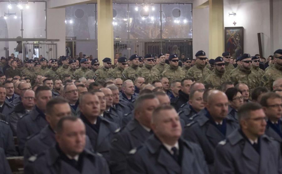 Pogrzeb policjanta