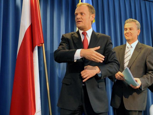 Tusk wściekły na Grabarczyka za autostrady