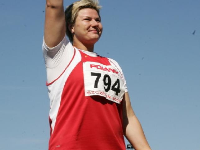 Na Mistrzostwach Polski w Szczecinie, lato 2008