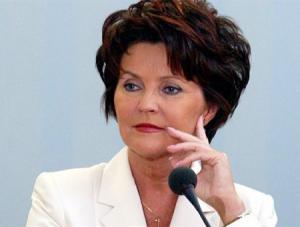 25.06.2005. WARSZAWA SEJM RP POSIEDZENIE KOMISJI SLEDCZEJ BADAJACEJ AFERE ORLENUPRZESLUCHANIE JOLANTY KWASNIEWSKIEJN/Z JOLANTA KWASNIEWSKAFOT. PIOTR MOLECKI