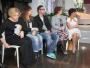 Od lewej: Katarzyna Bosacka, Karolina Korwin-Piotrowska, Tomasz Kin, Dorota Zawadzka i Jolanta Kwaśniewska