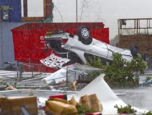 Tornado uderzyło w Auckland
