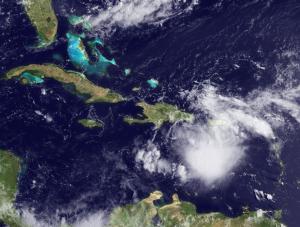 Pierwsze szkody huraganu Emily na Haiti