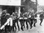 1 wrzesnia 1939, niemieckie wojska przekraczaja granicę z Polską