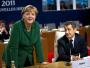 Kanclerz Niemiec Angela Merkel i prezydent Nicolas Sarkozy na szczycie G20 we Francji.