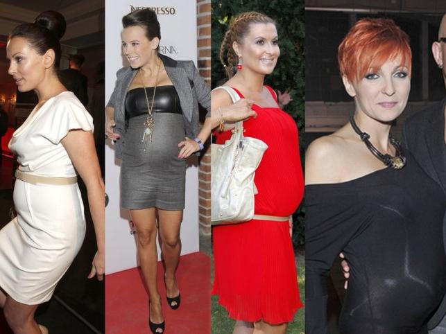 Sexy mamy: ciężarne gwiazdy stawiają na seksapil