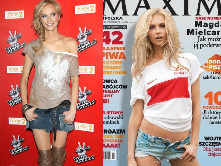 Patriotyzm w seksownym stylu: „narodowa” stylizacja polskiej topmodelki 