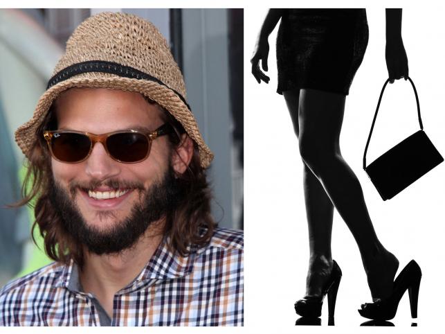 Aston Kutcher i jego partnerki