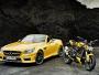 Mercedes SLK 55 AMG i Ducati Streetfighter 848