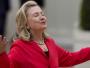 Amerykańska sekretarz stanu Hillary Clinton przybyła do Francji na konferencję poświęconą sytuacji w Libii, wrzesień 2011