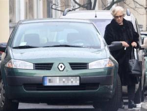 Beata Tyszkiewicz i jej megane