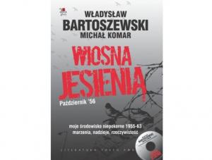 Okładka książki Właysława Bartoszewskiego Wiosna jesienią