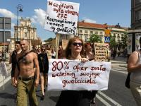 Rozbierany marsz przeciwko gwałtom
