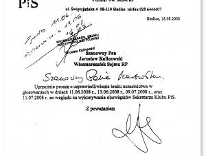 Oto podejrzane usprawiedliwienia posłów PiS