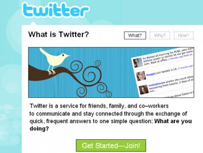 Twitter: informacja w mgnieniu oka