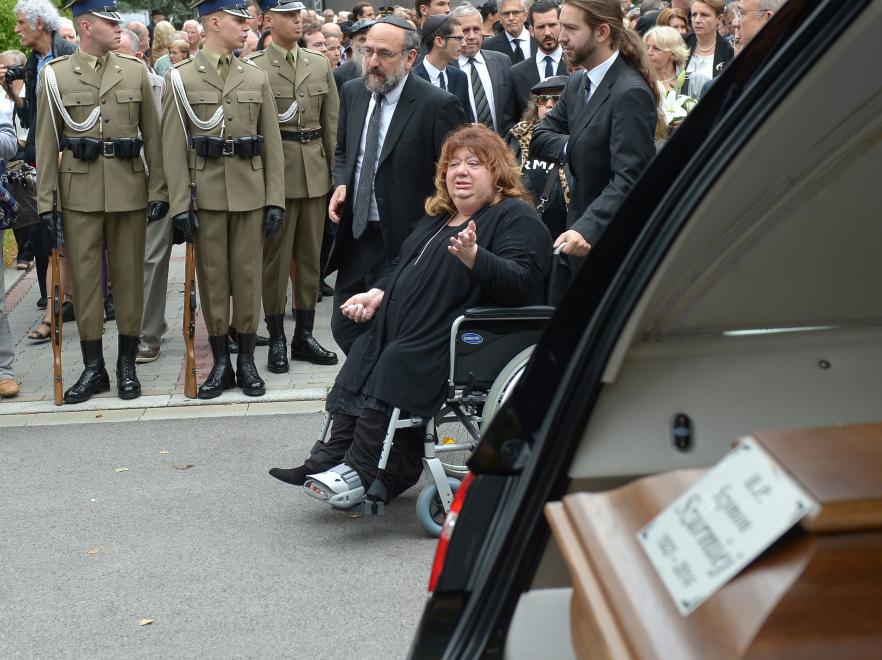 Pogrzeb Szymona Szurmieja na Powązkach Wojskowych