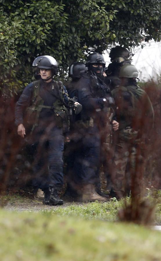 Obława na terrorystów, którzy zaatakowali tygodnik "Charlie Hebdo"