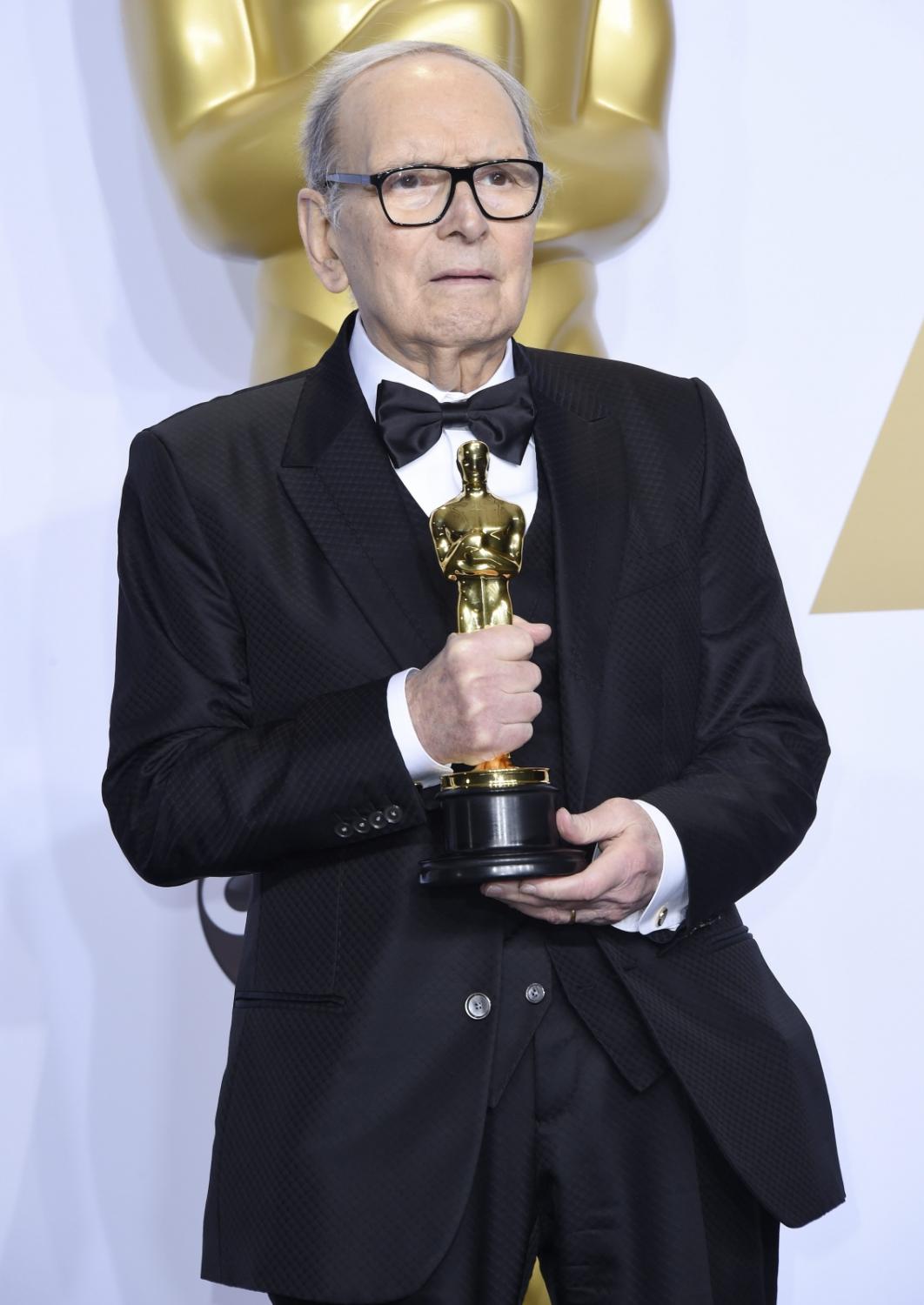 Oscary 2016 – najlepsza muzyka: "Nienawistna ósemka", Ennio Morricone