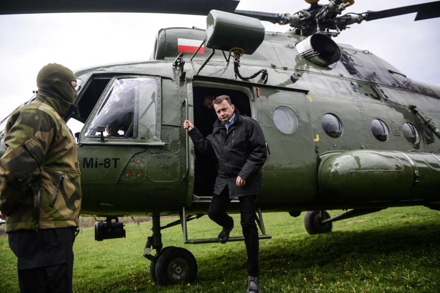 Ćwiczenia funkcjonariuszy Biura Operacji Antyterrorystycznych KGP, sprawdzające stan przygotowań antyterrorystów do szczytu NATO i Światowych Dni Młodzieży