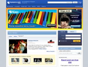 Oszałamiający sukces serwisu MySpace