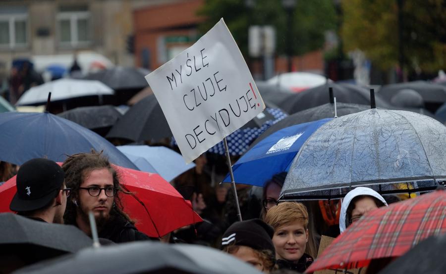 Czarny Protest w Poznaniu