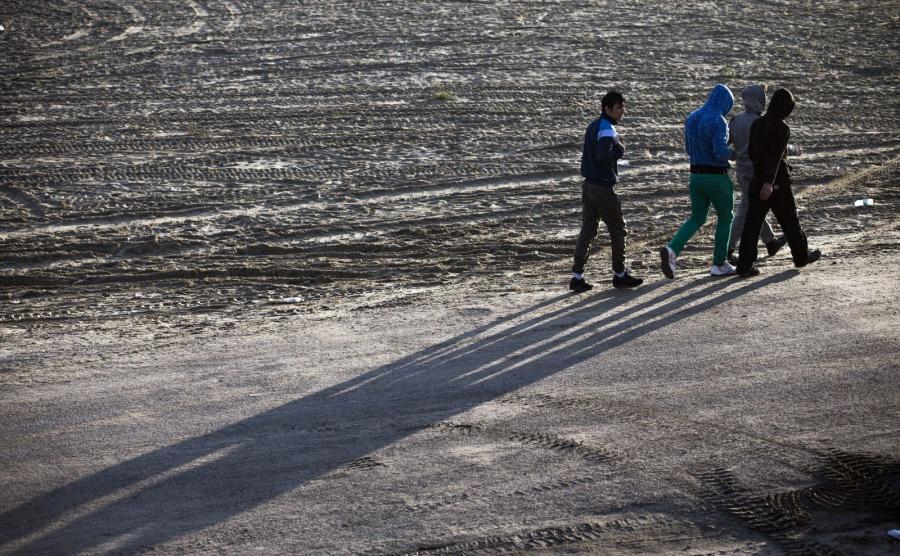 POZOSTAŁOŚCI PO "DŻUNGLI" W CALAIS